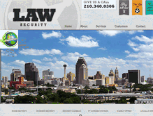 Tablet Screenshot of lawsecurity.com